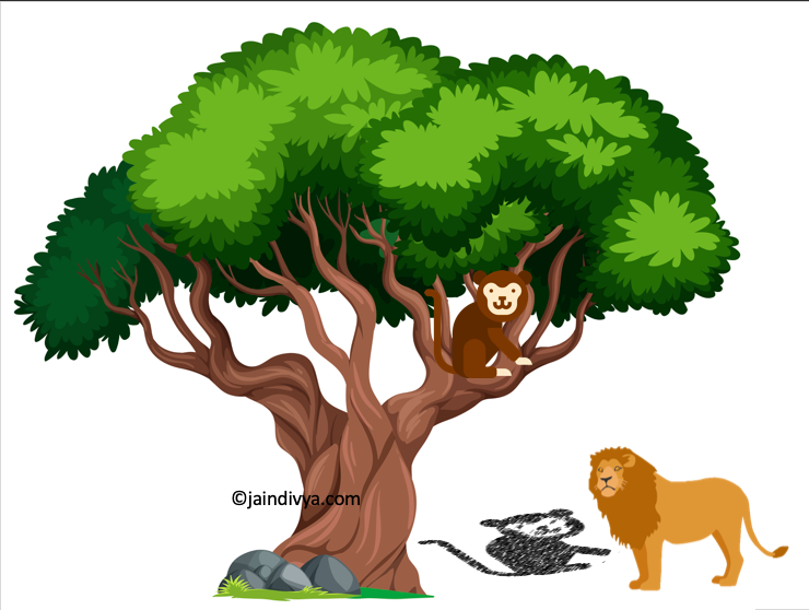 Short Story- 06: Stupid Lion & Smart Monkey - Divya